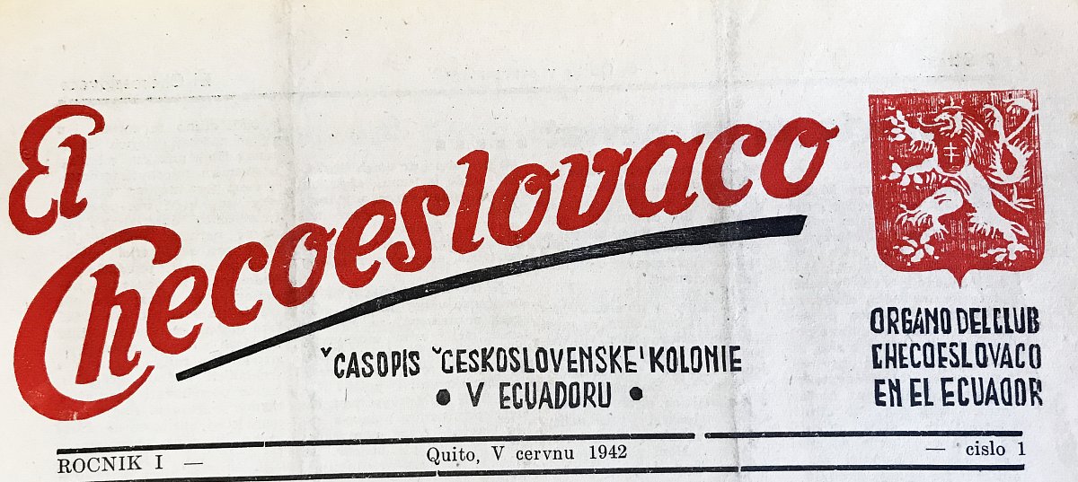 časopis vydávaný krajany v Ekvádoru od roku 1942.jpg