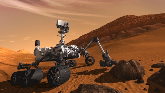 Vozítko Curiosity prý narazilo
na Marsu na&nbsp;průlomový objev