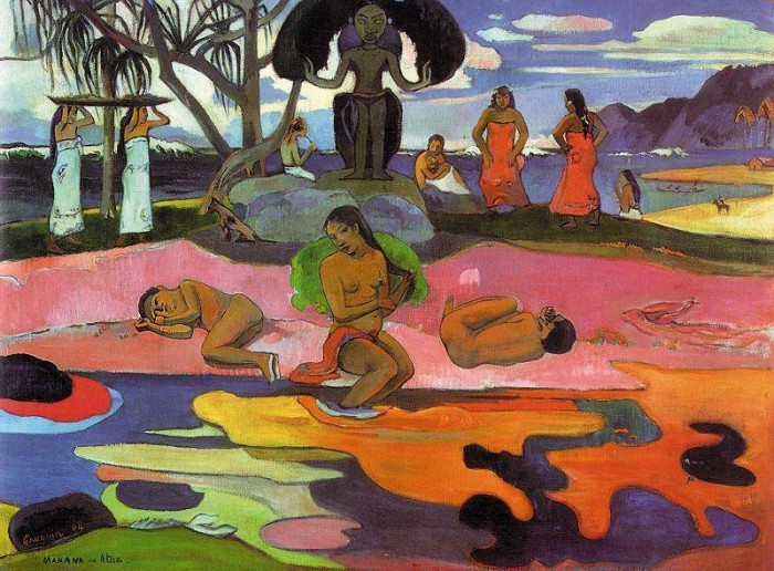 Francouz Paul Gauguin maloval
a také miloval tichomořský ráj 