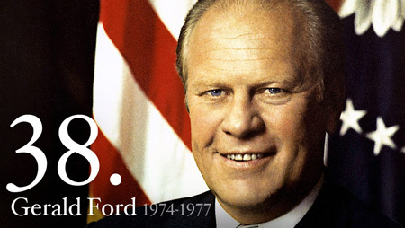 Jediný nezvolený americký
prezident: Gerald Ford