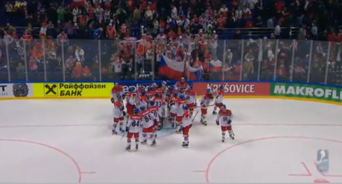 Čeští hokejisté na úvod šampionátu porazili Rusko