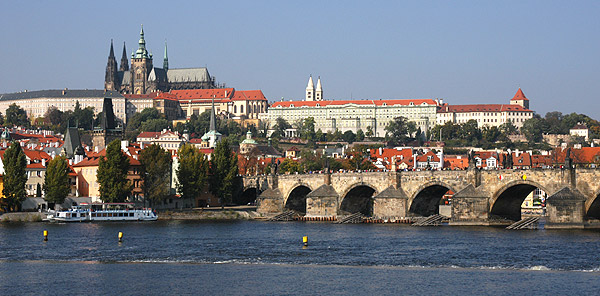 Nejoblíbenější cíle turistů:
Pražský hrad i industriál
