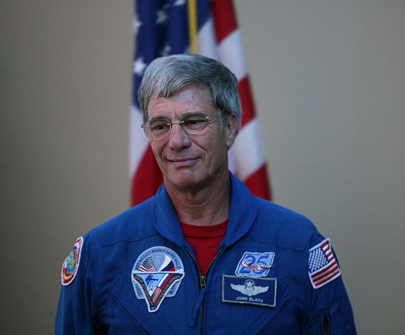 Hrdý astronaut John Blaha,
Američan s českými předky