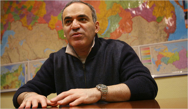 Kasparov: šachista, osobnost, boháč. 
Možná i budoucí prezident...