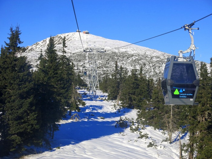 Nová lanovka na Sněžku
se stala turistickým hitem