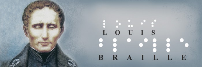 Louis Braille změnil život
milionům slepých lidí 
