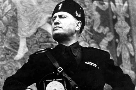 Mussolini ohromil Itálii
svým pochodem na Řím
