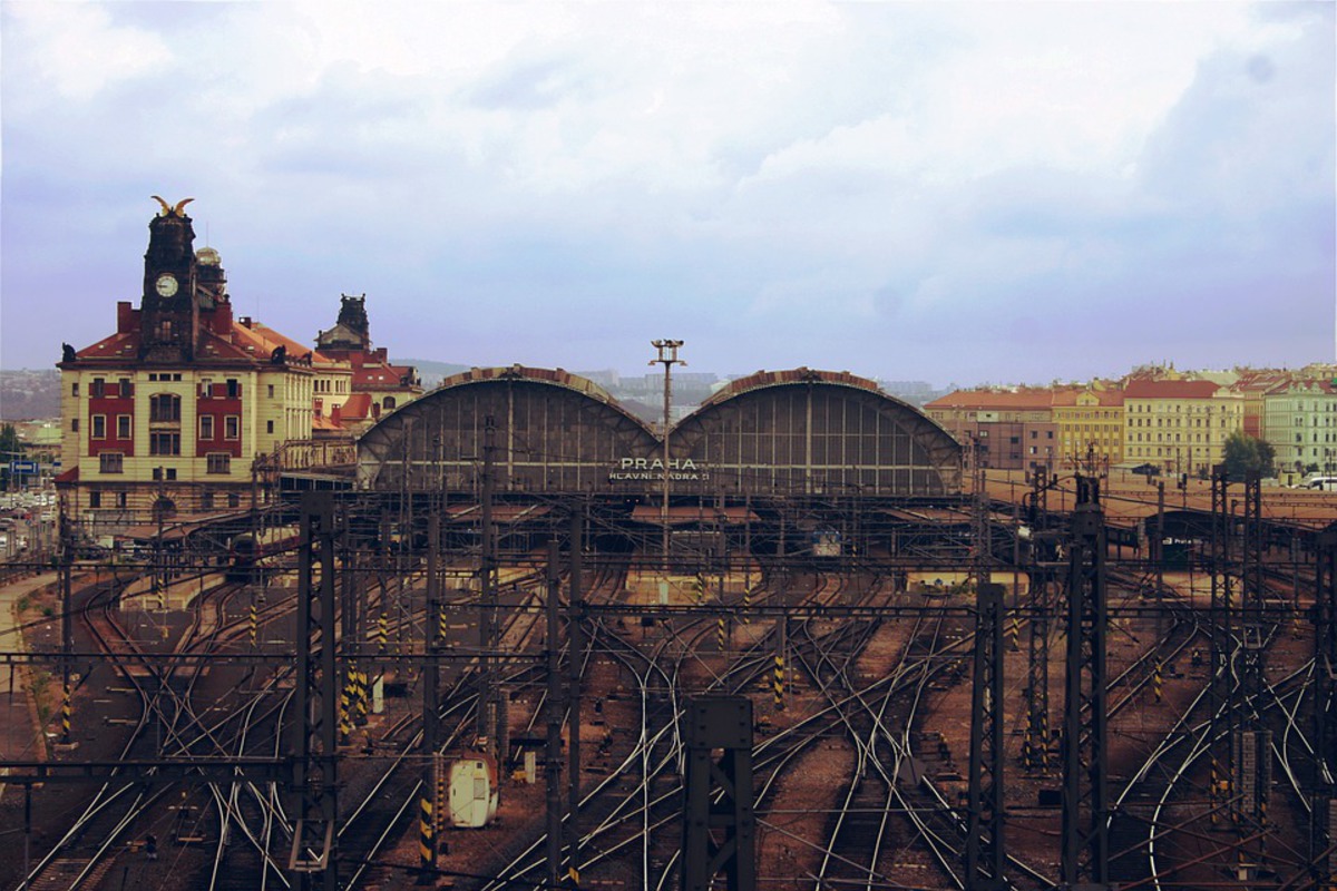 Škádlení v pražském metru