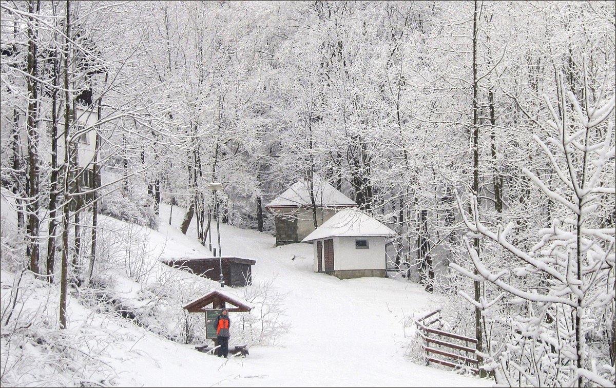 Ztracen v bílé ...