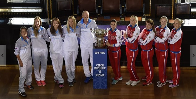 Česká reprezentace zná
los tenisového Fed Cupu