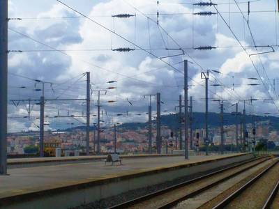 01. Porto, nádraží Campanha - přestup na vlak do historického centra