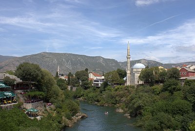 Pohled na Mostar