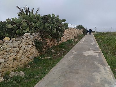 Cesta k dalšímu z megalitických divů, chrámu MNAJDRA