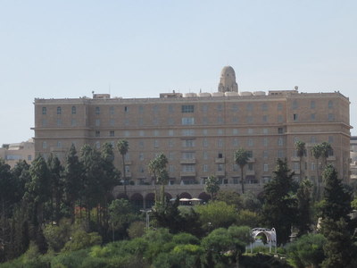 nejznámější jeruzalémský hotel