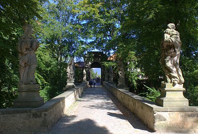 Vstupní most do hradu