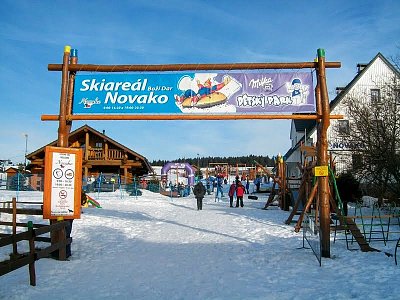 Skiareál...Boží Dar.