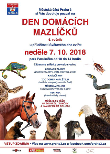 Den domácích mazlíčků Praha