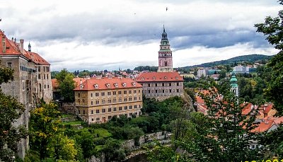 Hrad a zámek...Český Krumlov