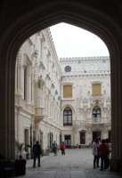 zámek Hluboká - nádvoří