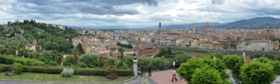 Florencie (panorama z 9 fotek)