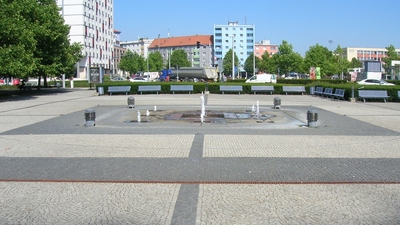 Zpívající fontána v Olomouci