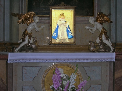 Jezulátko, bazilika na Sv. Kopečku