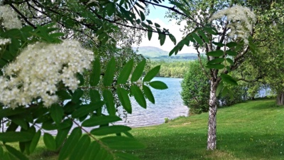 vodní nádrž  Barbora v Oldřichově u Teplic
