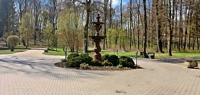 Park ve Mšených Lázních*