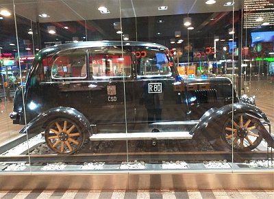 Motorová inspektorská drezína na Hl.nádraží *