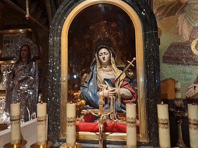 Z Chrámu Boziho Tela v  Jeruzalémě.....