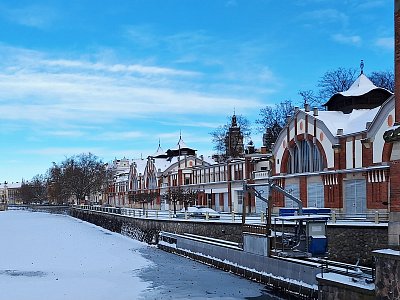 Vodní elektrárna na Labi*