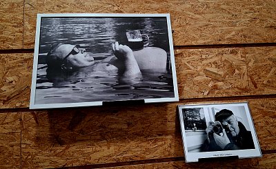 Ze včerejší vernisáže výstavy fotografa Františka Dostála LETNÍ LIDÉ * (NESOUTĚŽNÍ)