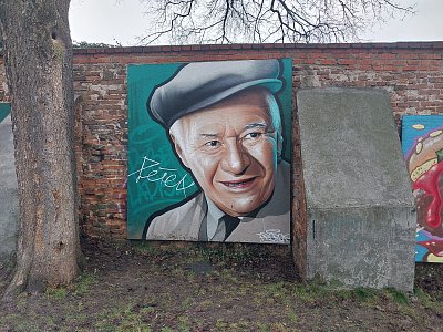 Pešek jako živý - Street Art *