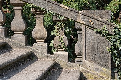 Starobylé schodiště *
