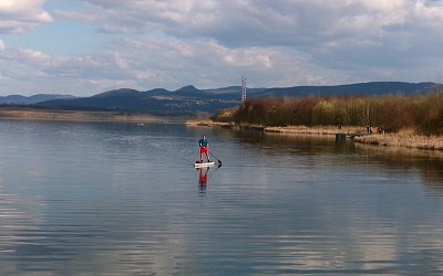 Sportovec na projížďce *