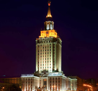 3. A podobný z Moskvy, hotel Leningradskaja
