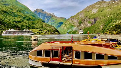 V norském fjordu