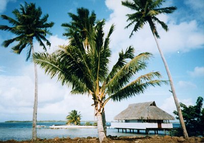 Luxusní hotel na Bora Bora