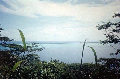 Pohled na lagunu Bora Bora