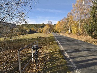 Mé spolehlivé kolo značky Giant. Není to náhodou reklama?