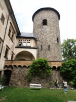 Část hradu