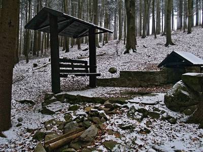 Studánka pod lesní cestou...