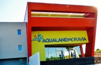Nově postavený AqualandMoravia - kousek od kempu Merkur v Pasohlávkách