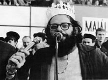 Allen Ginsberg majáles 1965