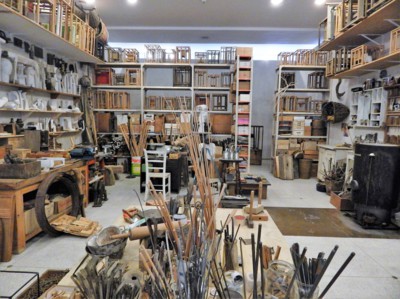 Ateliér s vůní dřeva