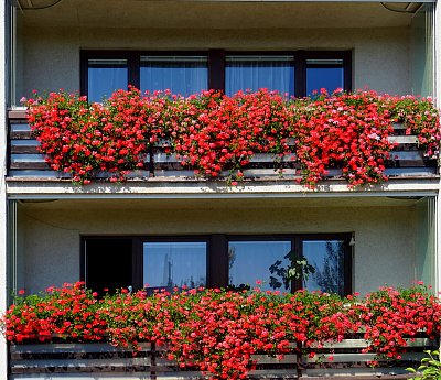 Balkony u nás...