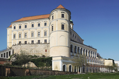 Barokní zámek v Mikulově