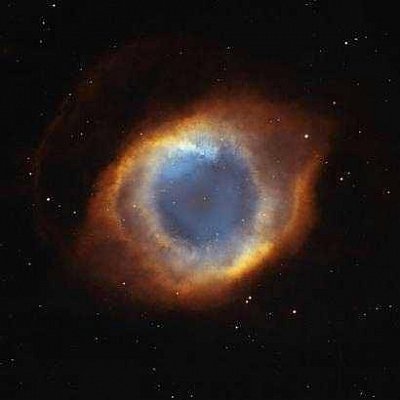 Vzdálená galaxie - tzv. Boží oko