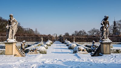 Zámecký park v Lysé nad Labem
