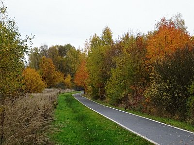 Cyklostezka v přírodě...